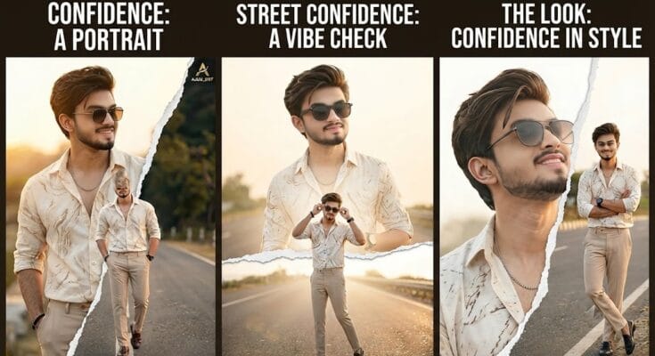 Confidence Look in Stylish Picture Using AI Effects