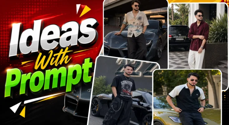 Stylish 100+ Photo Pose Ideas With AI Prompt | Car & Outfit