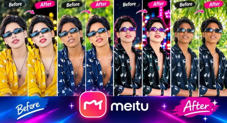 Meitu AI Photo Editing App | Best AI Smooth Filters