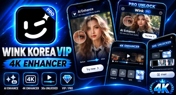 Wink Korea VIP 4K AI Enhancer | Features, Quality & AI Video