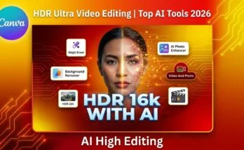 Canva AI HDR Tools For Photos And Videos | 4K Quality